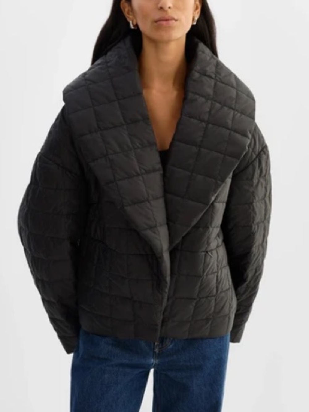 LAMARQUE Melissa Quilted Padded Jacket Black NWT XS